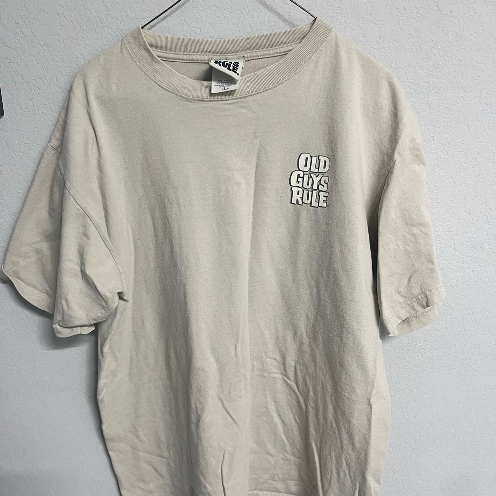 Men's Beige T-Shirt